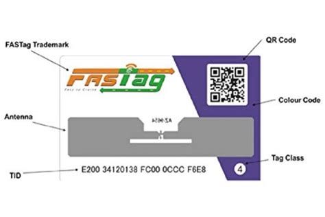 what is fastag rfid tag